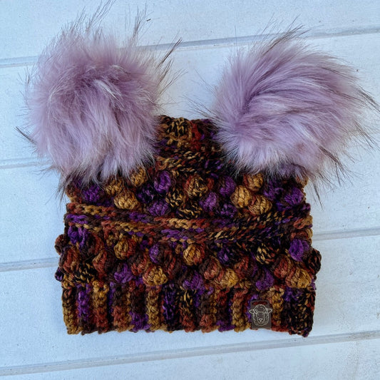 Granite Wobble Bobble Beanie