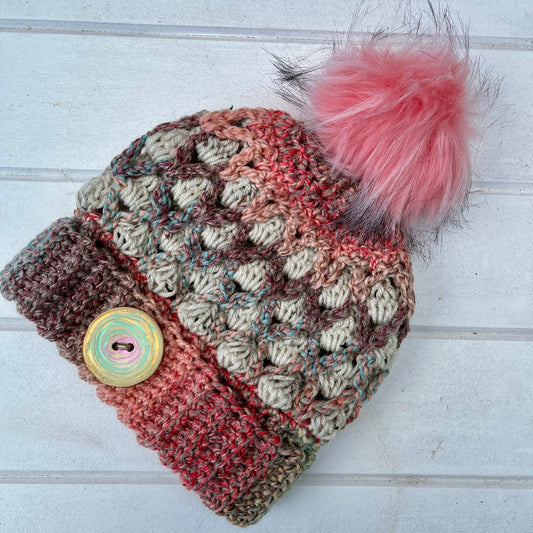 Lattice Beanie - child size