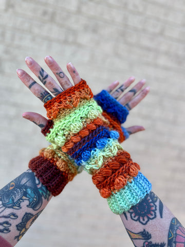 Bold Rainbow Fable Gloves