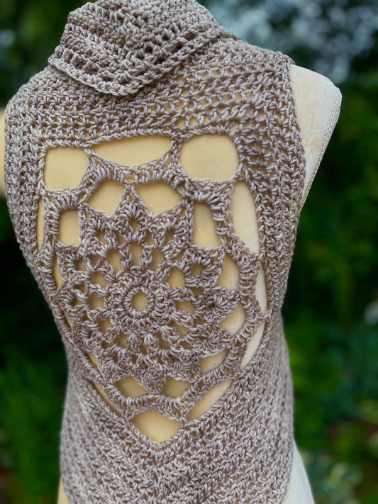 Free Spirit Vest Crochet Pattern