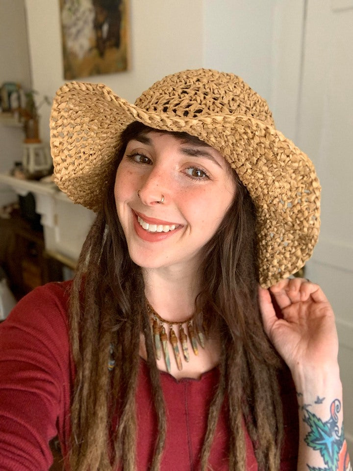 Dixie Raffia Sunhat - Crochet Pattern – Of Mars Crochet