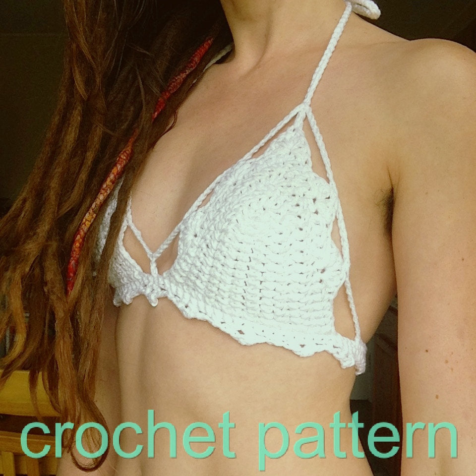 Bohemian Bralette - Crochet Pattern – Of Mars Crochet