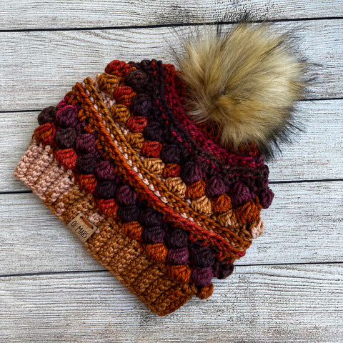 Wildfire Wobble Bobble Beanie