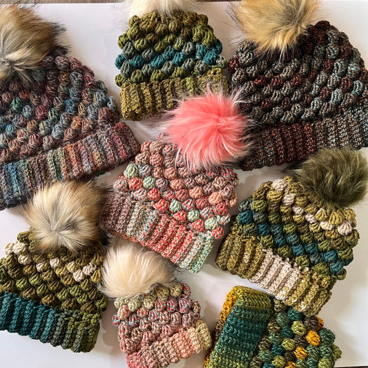 Bobble Gang Crochet Hat Pattern