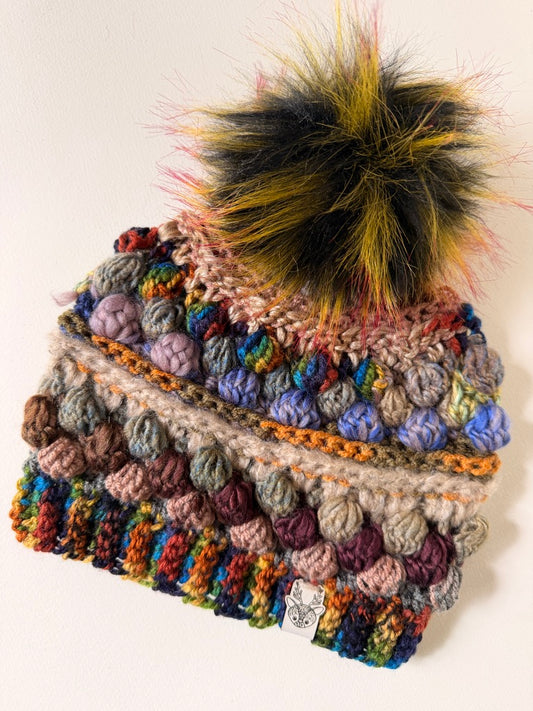 Scrappy Wobble Bobble Beanie