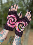 Sprinkles Swirl Fingerless Gloves
