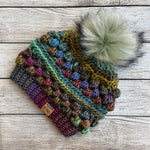 Earthy Wobble Bobble Beanie