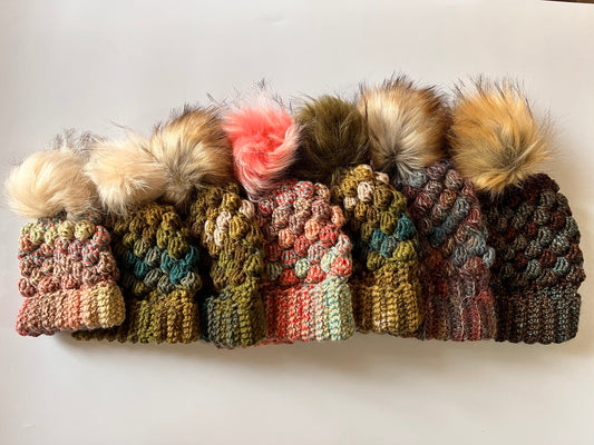 Bobble Gang Crochet Hat Pattern