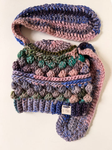 Hydrangea Wobble Bobble Bunny Hat