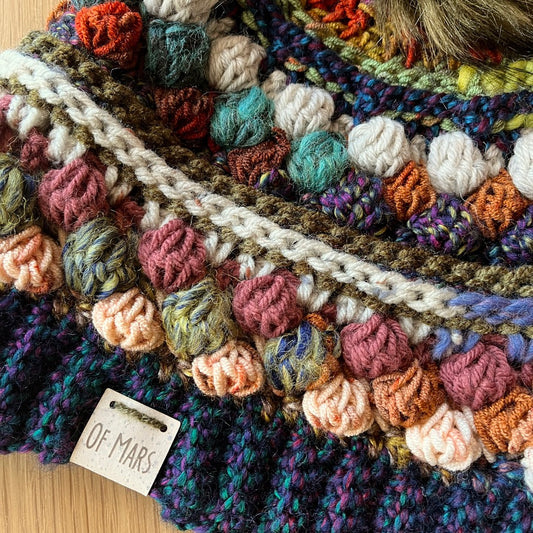 Scrappy Wobble Bobble Beanie