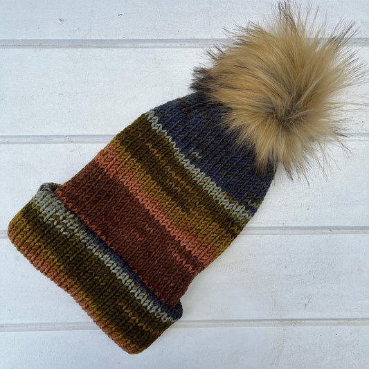 Earthy Knit Hat