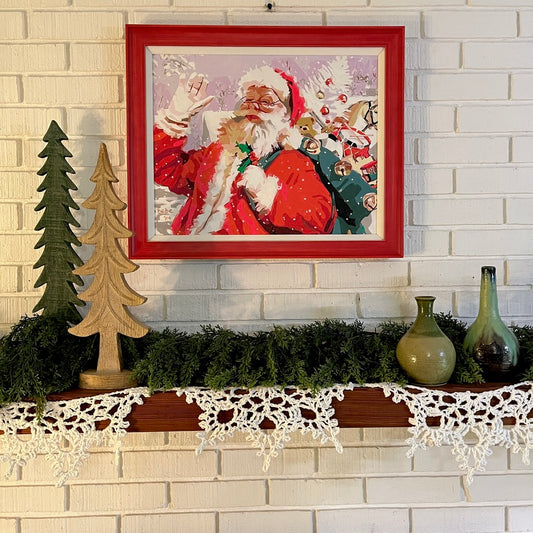 Snowflake Garland Crochet Pattern