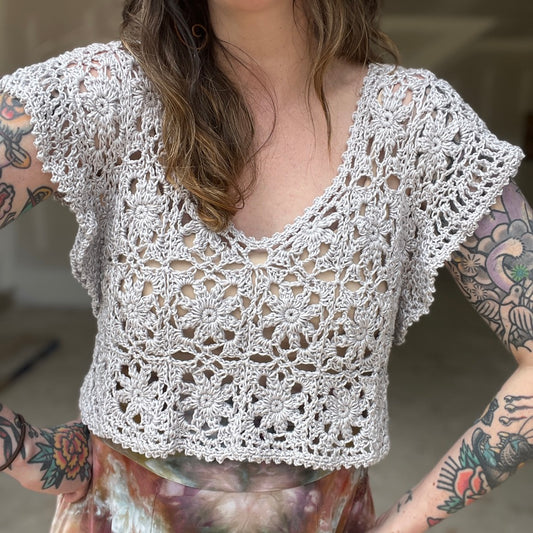 Daisy Top Crochet Pattern