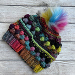 Rainbow Wobble Bobble Beanie