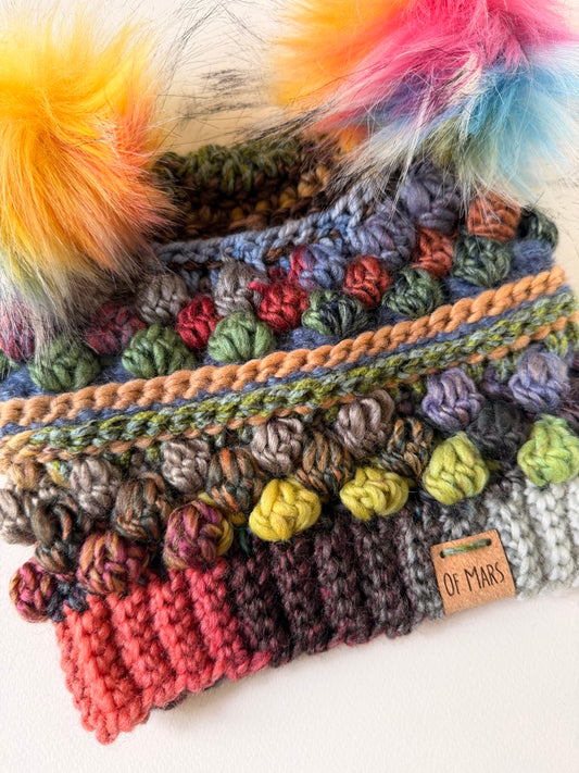 Scrappy Wobble Bobble Beanie