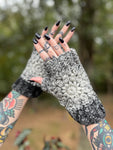 Grey Ombré Fingerless Gloves