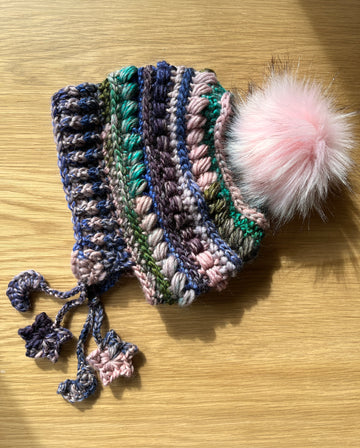 Hydrangea Mashup Bonnet