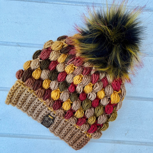 Autumn Bonbon Beanie