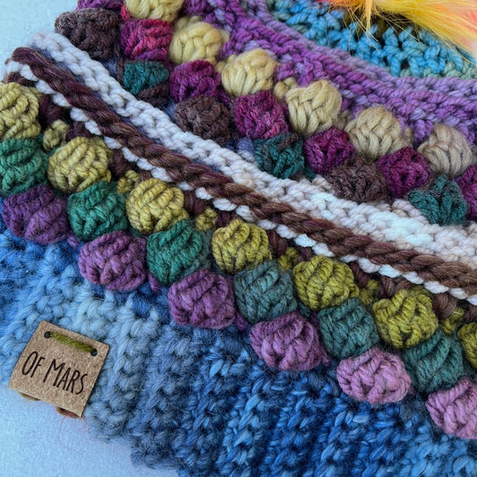 Scrappy Wobble Bobble Beanie