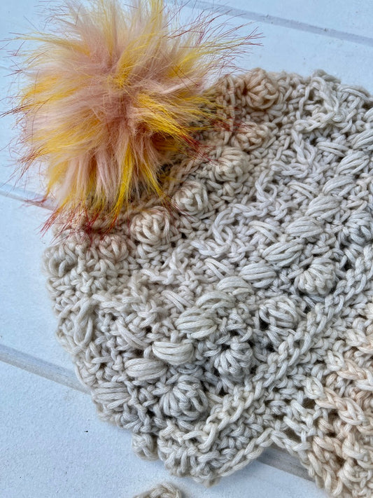 Cream Fable Bonnet