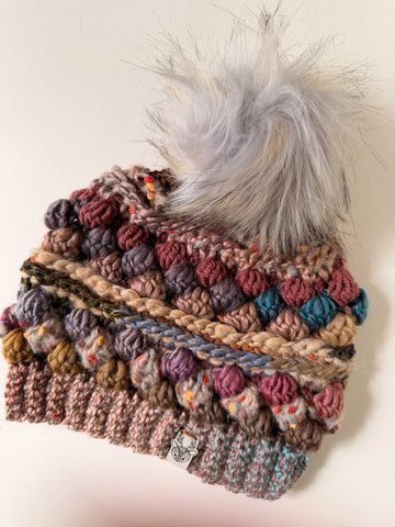Scrappy Wobble Bobble Beanie