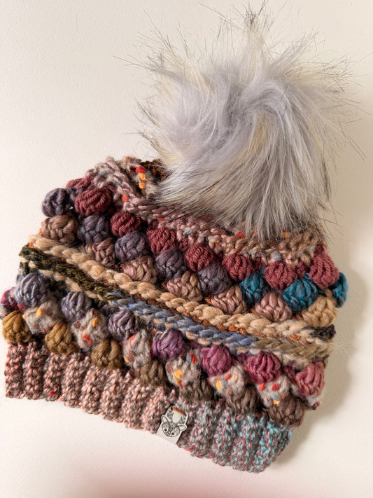 Scrappy Wobble Bobble Beanie