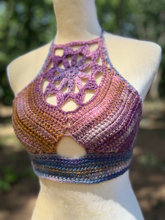 OOAK Sunset Flirt Top - XS