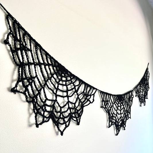 Spiderweb Bunting Crochet Pattern
