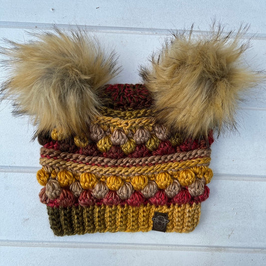 Autumn Wobble Bobble Beanie
