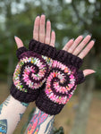 Sprinkles Swirl Fingerless Gloves