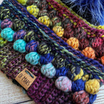 Rainbow Wobble Bobble Beanie