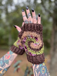 Oak Swirl Fingerless Gloves
