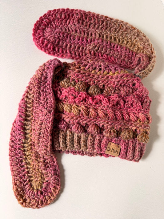 Pink Wobble Bobble Bunny Hat