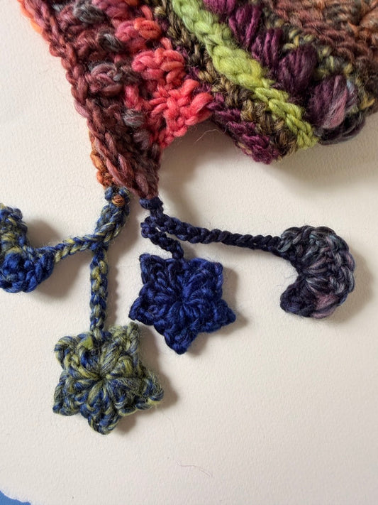 Rainbow Mashup Bonnet