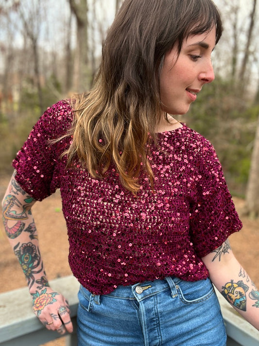 Sparkle Tee Crochet Pattern
