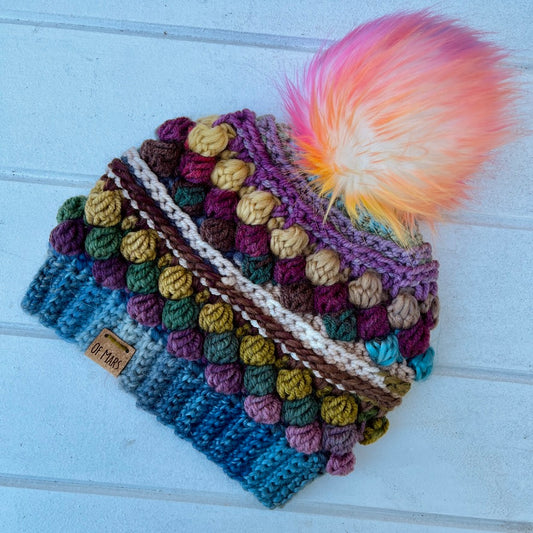 Scrappy Wobble Bobble Beanie