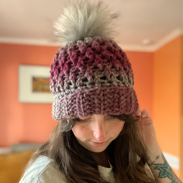 Ombre Alpine Stitch Hat