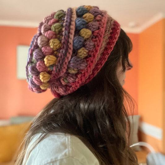 Azalea Wobble Bobble Slouchy Hat