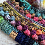 Rainbow Wobble Bobble Beanie