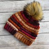 Wildfire Puffer Beanie