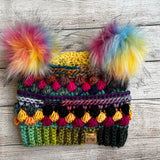 Scrappy Rainbow Wobble Bobble Bunny