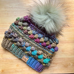 Earthy Wobble Bobble Beanie