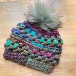 Earthy Wobble Bobble Beanie