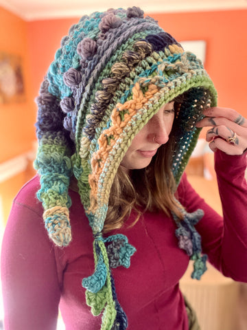 Fable Pixie Hood Crochet Pattern