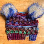 Blurple Wobble Bobble Beanie