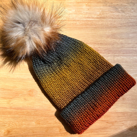 Ombre Knit Hat