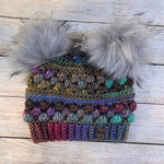 Earthy Wobble Bobble Beanie