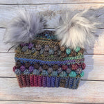 Earthy Wobble Bobble Beanie