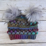 Earthy Wobble Bobble Beanie