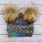 Earthy Wobble Bobble Beanie